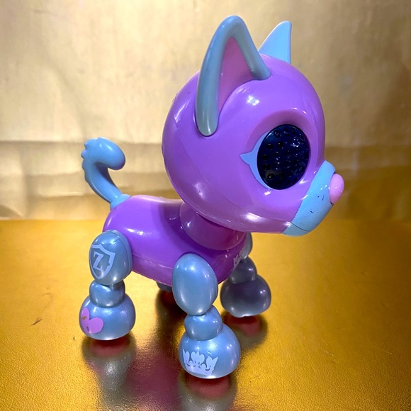 ZOOMER ZUPPS TINY PUPS DUCHESS PINK WITH SOUND & EYES LIGHT UP SPIN-MASTER - Picture 10 of 12